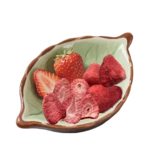Pure Freeze Dried Strawberry Powder Fruit Extract Vitamin C Water Soluble Vacuum Packed Bulk
