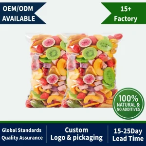 Pure Natural FD Fruit for Baby Food Freeze Dried Ingredients for Bakery FD Fruit Slices Freeze Drying Fruits Dried Fruit