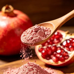 Pure Red Pomegranate Powder Organic Freeze Dried Pomegranate Juice Powder for Beverage Use