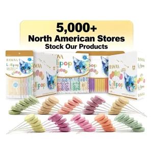 Ranova In Stock Customized Cat Lollipop Freeze Dry OEM ODM Freeze Dried Cat Treats Snacks Freeze Drying Treats For Cats