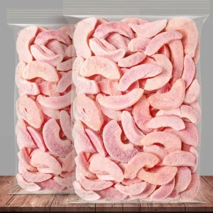 Ready to Eat Healthy Freeze Dried Peaches in Bulk Delicious Fast Food From Manufacturer’s FD Vacuum Packed Dried Fruit