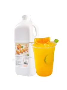 Refreshing Orange Flavor Concentrated Fruit Vegetable Juice Drink Base for Mixed Beverages Bars Cafes Home Use