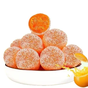 Rock Sugar Kumquat Orange Semi Dried Tangy Sweet Ideal for Brewing Candied Fruit Tinned Syrup Preservation Snacks Bulk