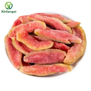Selected Guava FD Freeze dried to Lock in Freshness and Preserve Nutrients Red Heart Guava Dried Sliced Sulfur free Candied