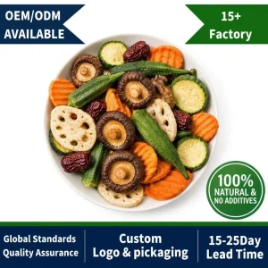 Single Serve Freeze Dried Mixed Fruit Packs Hotel Airline Snack Healthy Portable BRC Dried Vegetable Dried Fruit