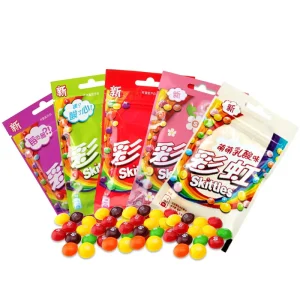 Skittless Gummy Candy 40g Fruity Flavor Multi Colored Sweet Taste in Bag