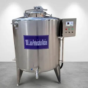 Small Scale Home Use 304 Stainless Steel Pasteurization Tank 1000 500 300 200 100 Liter Mini Milk Pasteurizer Machine