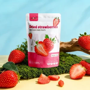 Soft Dried Strawberry 100% Natural Strawberry Taste Delicious Casual Healthy Snacks