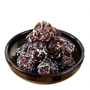 Sour Sweet Candied Fruits Soft Dried Black Plum Preserves Snacks Chinese Traditions No sulfur Smoked Dark Prunes Fructus Mume