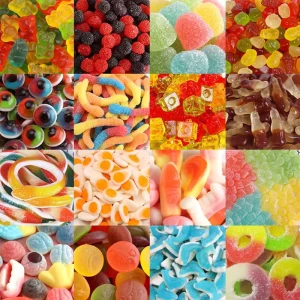 Sour and Sweet Gummy Candy Manufacturer Custom Private Label Halal Bulk Soft Chewy Candy