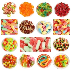 Sour and Sweet Soft Candy Different Cartoon Fruit Animals Shape Chewy Candy Halal Children Gummy Candy Bulk