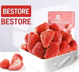 Strawberry Crisp 20g Freeze dried Strawberry Crisp Fruit Preserved Fruit
