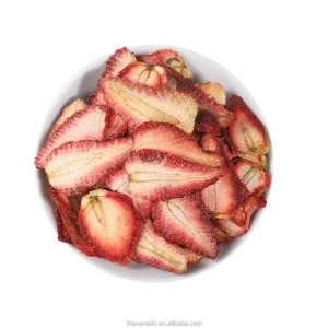 Strawberry Slices Cut Sliced Dried Vc Fruits Cold Brew Pack Red Iced Brew Fruit Tea Ingredient