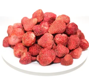 Sugar Free Freeze Dried Fruits Snacks FD Whole Strawberry Dried Fruits Without Sugar