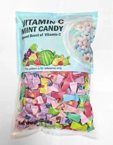 Sugar Free Fruit Flavored Mint Bead Candy