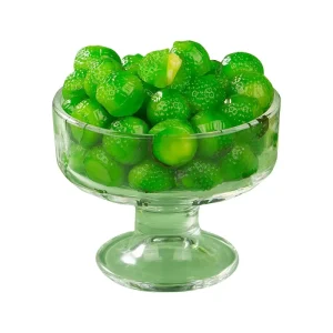 Sugar Free Peeled Green Mandarin Gummy Candy Soft and Chewy Citrus Flavored Snack