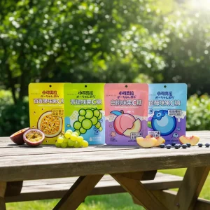 Sugar Free Vitamin C Tablet Candy Mints Assorted Fruit Flavors (Passion Fruit Peach Grape) OEM Healthy Children Candy