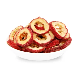 Sugar free Hollow Hawthorn Slices Hawthorn Berry Fruit Chips Dehydrated Hawthorn Berry Fruit Slice