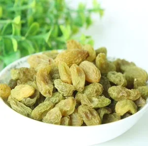 Super Sweet Organic Green AD Dried Raisins Bulk Water Preservation Vacuum Pack Top High Quality Newest Crop 10kg Healthy
