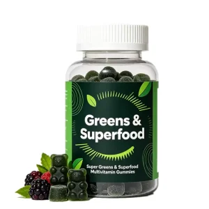 SuperGreens Greens Daily Gummies Energy Support Superfoods Greens Gummies Daily Super Greens Gummy for Health