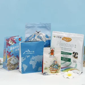 Superior Quality Stand Up Pouch Stand Up Zipper Pouch for Snack Packaging
