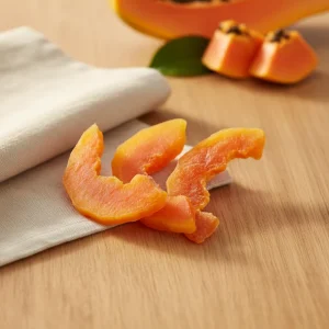 Support Customized Sugar Content Quality New Taste Sweet and Sour Red Papaya Slices Healthy Dried Fruit Food Sticks