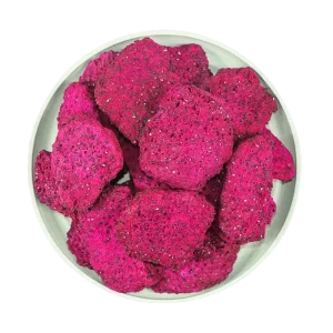 Freeze Dried Dragon Fruit 1000g Natural No Sugar Snack Freeze Drying Pitaya Whole Dried Fruits Snack OEM ODM Available
