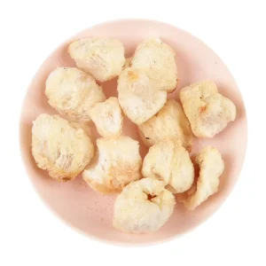Sweet Freeze Dried Lychee Fruit Snack in Bulk AD Drying Process Natural Preservation Powder Pattern