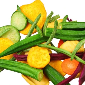 Sweet Fried Fruit & Vegetable Chips HALAL Nutritious Mixed Snacks 1kg Bags