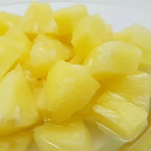 Sweet Fruit Preserved in Syrup Canned Pineapple Slice Ring Canned Fruit