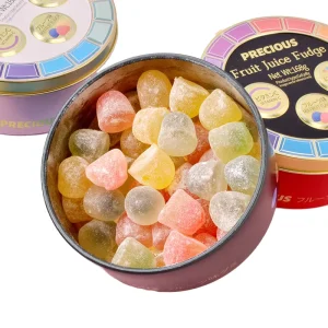 Sweet Fruity Jam Filled Confections Sandwich Gel Candies with a Funny Shape