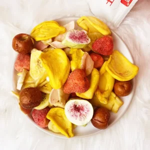 Sweet Natural FD Freeze-Dried Whole Brine Preserved Vacuum-Packed Bulk Crispy Fig Jackfruit Snacks HACCP Certified