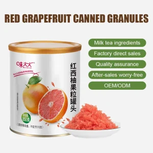 Sweet Red Grapefruit in Syrup Canned Preserved Fruit