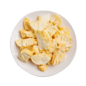 Sweet Tropical Crispy Freeze Dried Fruit for Healthy Snacking and On The Go Nutrition Freeze Dried Pineapple