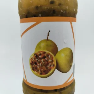 Sweet and Sour Whole Box with Seed Passion Fruit Pulp Puree 1kg*12 Bottles box Breakfast Shop Hotel Cafeteria