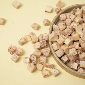 Taro Dice 80g Pepper Salt Fresh Original Cut VF Fried 0% Trans Fat Bag Packaging Bulk & Small Orders