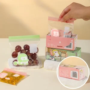 Thickened Transparent Food Grade Ziplock Freezer Bags Custom Printed Household Fruit Veggie Fresh Keeping Sealed Pouch