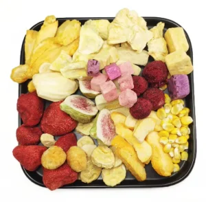 Top Guality Freeze Dried Fruits Frozen Dried Strawberry Mango Raspberry Banana Dragon Fruit for Sale