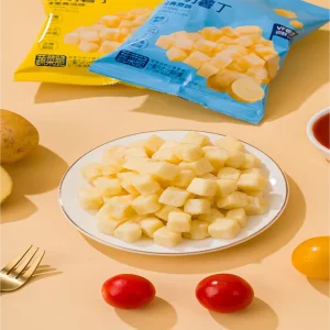 VF Vacuum Frying Original Cut Potato Cubes Antibacterial Processing Technology Freshly Cut From Whole Potatoes Guilt Free