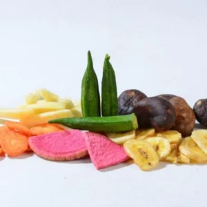 Vacuum Fried Salty Hard Mixed Fruit & Vegetable Crisp Box Pack Nutritious Snack