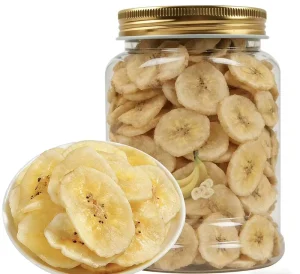 Vacuum Sealed Freeze Dried Mixed Fruit Slices Premium Banana Fig Peach Apple Strawberry Sweet Healthy Bulk Snack
