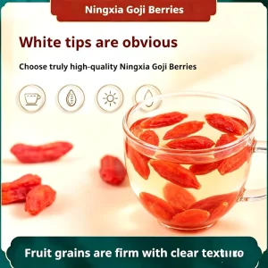 Versatile Goji Berry 500g in Food Grade Bag Culinary Grade Dried Fruit for Bakery & Beverage Ingredients