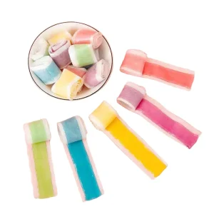 Viral Roll Ups Candy New Arrival Assorted Fruity Jelly Gummy Candy Sweet Chewy Everything Candy Bulk