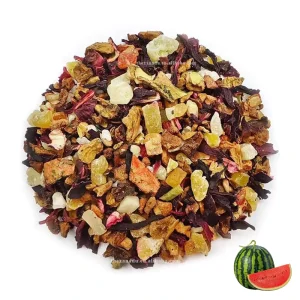 Watermelon Lychee Fruit Tea Apple Papaya Peppermint Mango Blends Summer Drink for Boba Milk Tea Shop Custom Tea Bag Pack