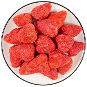 Whole FD Strawberry Sugar Free Bulk Crispy Dried Fruits Snacks Factory Supply Top Quality