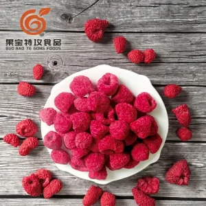 Whole Freeze Red Raspberries Dried Fruit in Stock