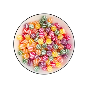 Wrapped in Sand Fruit Flavour Natural Color Small Ball Hard Candy