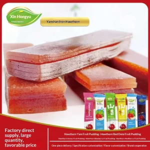 Xinhongyu Hawthorn Fruit Slices Candied Fruit Bulk Individually Packaged Appetizing Snacks Simple Packaging Fresh Fruit 250g