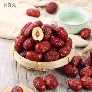 Yangzhenyuan Chinese Sweet 100% Fruit Dried Fruits Snack Crisp Seedless Red Dates AD Jujube Water Vacuum Pack Bulk ISO