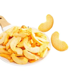 Yellow Peach Freeze Dried Fruit Blocks Sweet in Bulk Natural Chinese Snacks 18 Month Shelf Life Vacuum Packed and Cool Storage